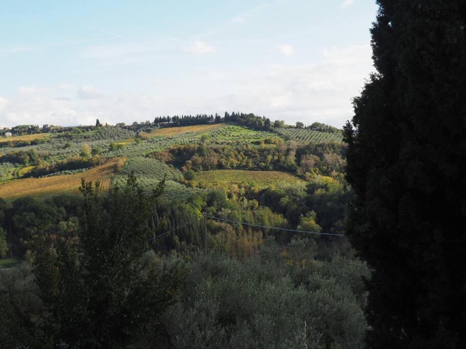 Appartamento Con Vista Panoramica In Chianti San Donnino  Bagian luar foto
