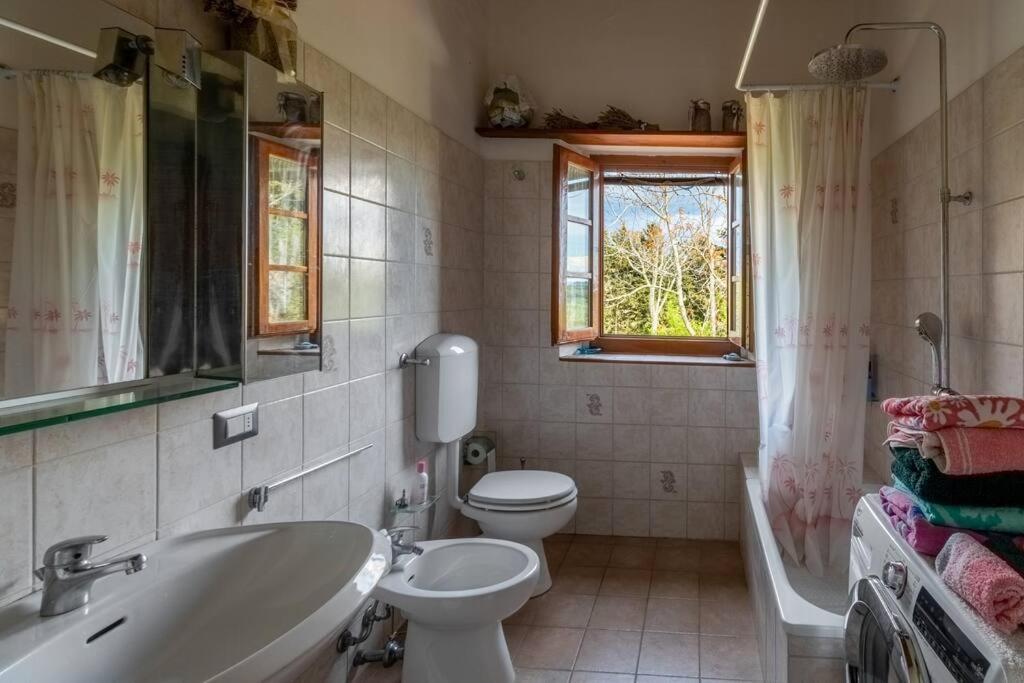 Appartamento Con Vista Panoramica In Chianti San Donnino  Bagian luar foto